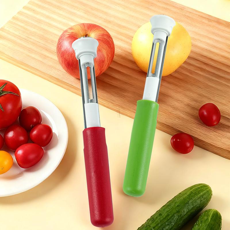 ✨2 in 1 Apple Corer and Peeler - Stainless Steel Fruit Corer