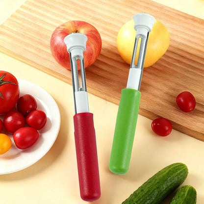 ✨2 in 1 Apple Corer and Peeler - Stainless Steel Fruit Corer